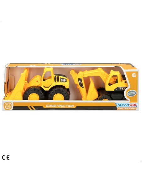 Construction Vehicles Speed & Go 18,5 x 10,5 x 10 cm (6 Units)