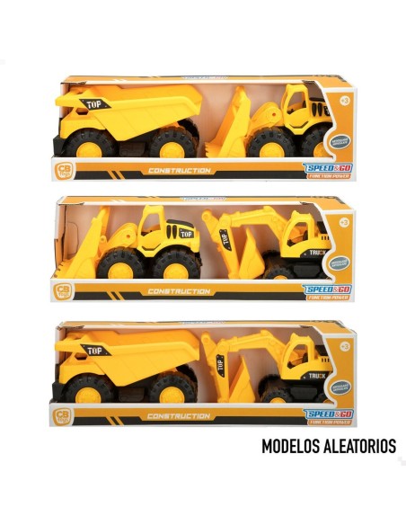 Construction Vehicles Speed & Go 18,5 x 10,5 x 10 cm (6 Units)