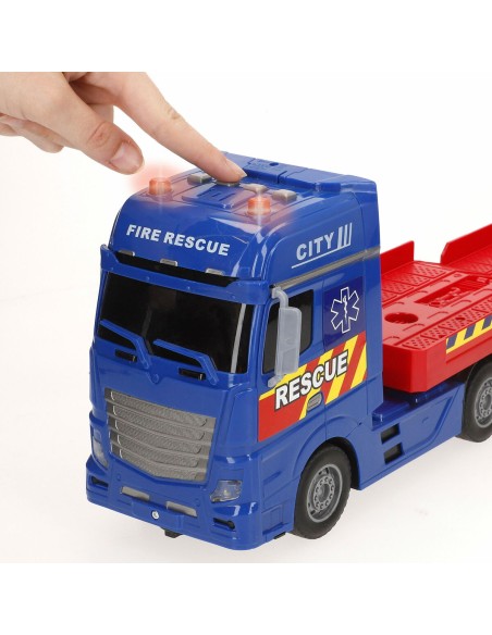 Vehicle Carrier Truck Speed & Go 55 x 17 x 12 cm (2 Units)