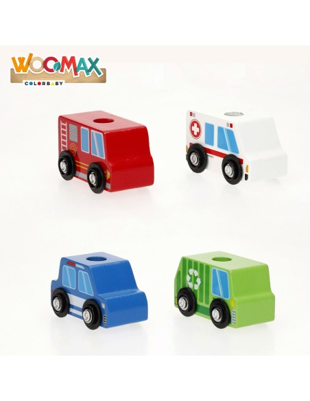 Truck Carrier and Cars 25 x 13 x 6 cm (6 Units)