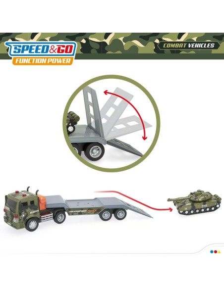 Vehicle Carrier Truck Speed & Go 47,5 x 11,5 x 10 cm (2 Units)