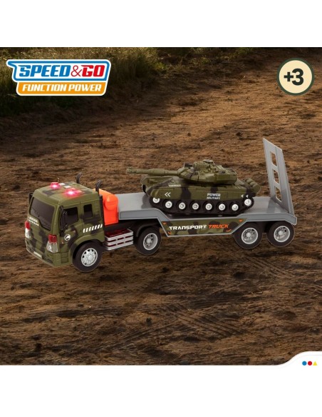 Vehicle Carrier Truck Speed & Go 47,5 x 11,5 x 10 cm (2 Units)