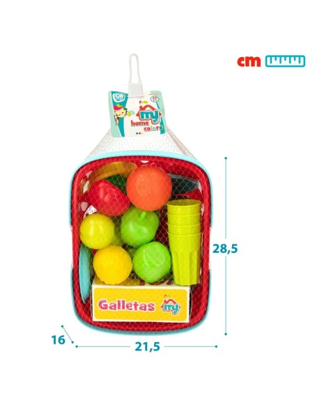 Toy Food Set Colorbaby Kitchenware and utensils 33 Pieces (12 Units)