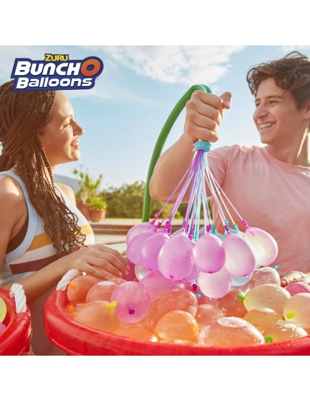 Water Balloons with Pump Zuru Bunch-o-Balloons 24 Units