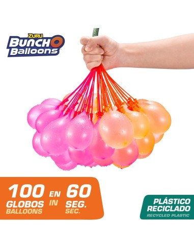 Water Balloons with Pump Zuru Bunch-o-Balloons 24 Units
