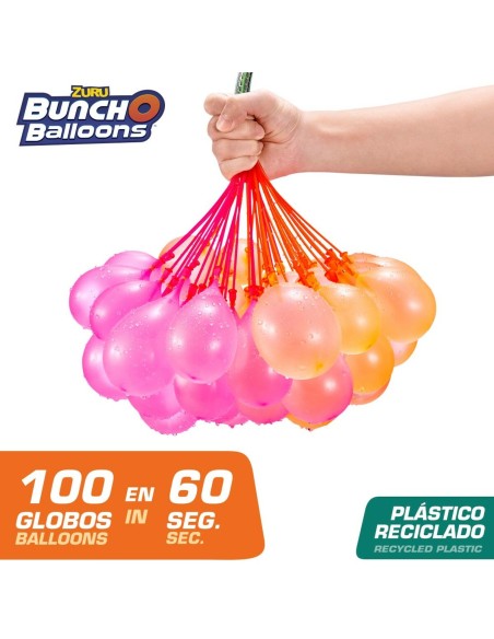 Water Balloons with Pump Zuru Bunch-o-Balloons 24 Units
