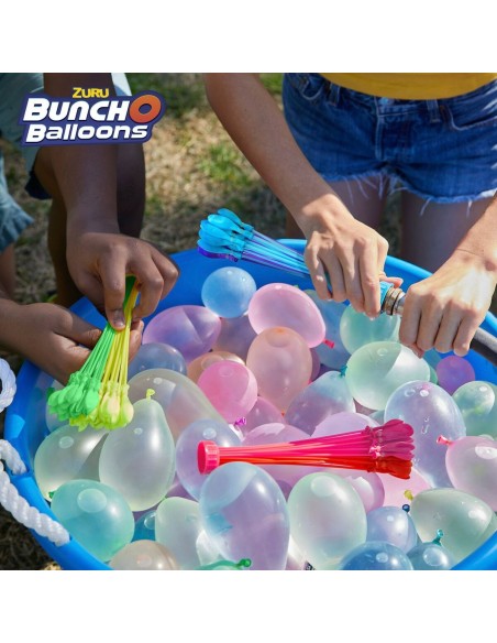 Water Balloons with Pump Zuru Bunch-o-Balloons 24 Units