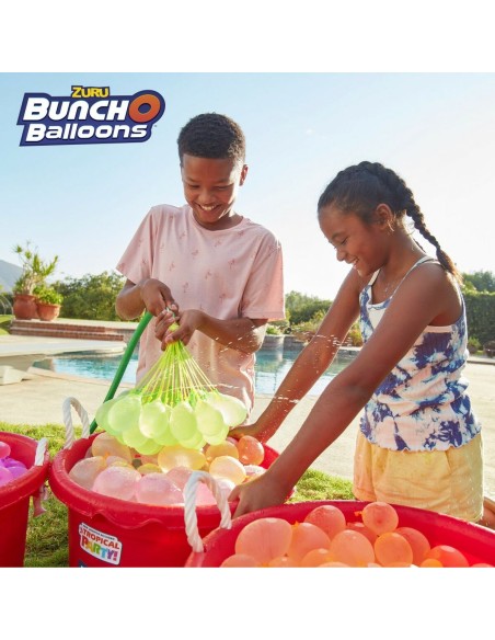 Water Balloons with Pump Zuru Bunch-o-Balloons 24 Units