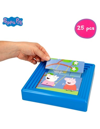 Child's Puzzle Peppa Pig 25 Pieces 19 x 4 x 19 cm (6 Units)