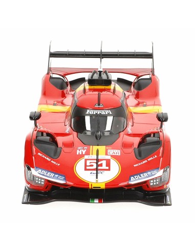 Car Bburago Ferrari Racing 499 LMH 51 1:18