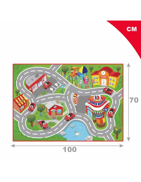 Playset Ferrari 100 x 0,1 x 70 cm 6 Units