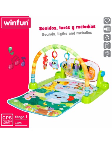 Play mat Winfun Cloth Plastic 63 x 43 x 91 cm (2 Units)