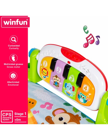 Play mat Winfun Cloth Plastic 63 x 43 x 91 cm (2 Units)