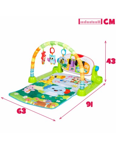 Play mat Winfun Cloth Plastic 63 x 43 x 91 cm (2 Units)