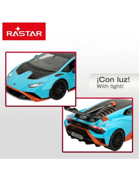Remote-Controlled Car Lamborghini Huracán STO Blue 1:14 (2 Units)