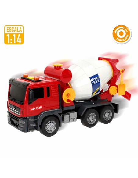 Concrete Mixer Lorry Speed & Go 26 x 14 x 9 cm (6 Units)