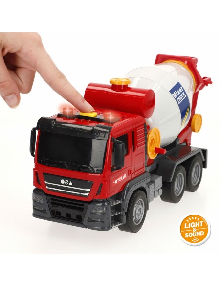 Concrete Mixer Lorry Speed & Go 26 x 14 x 9 cm (6 Units)