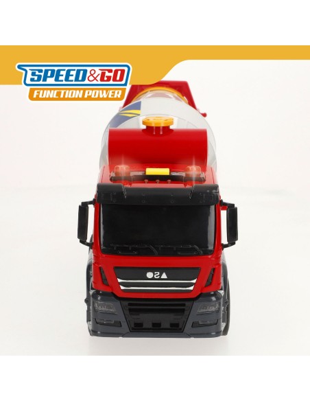 Concrete Mixer Lorry Speed & Go 26 x 14 x 9 cm (6 Units)