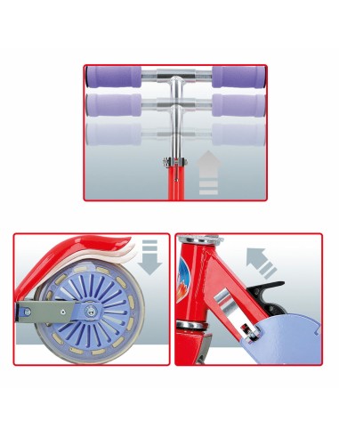 Scooter Colorbaby Red 6 Units