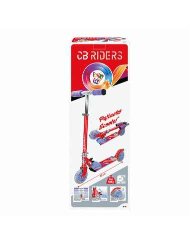 Scooter Colorbaby Red 6 Units