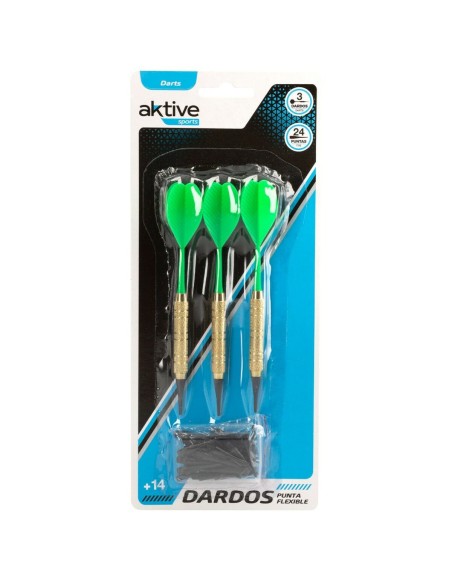 Darts Aktive 14 cm Metal Plastic 24 Units