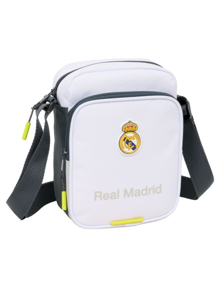 Shoulder Bag Real Madrid C.F. White 16 x 22 x 6 cm