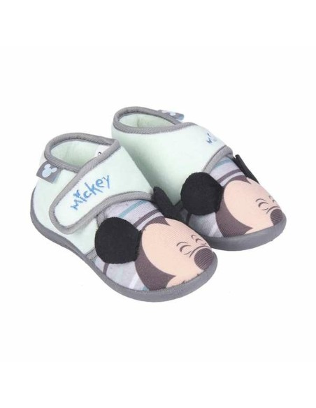 House Slippers Mickey Mouse Light Green 21