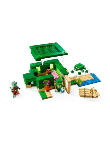 Construction set Lego Minecraft 21254 Turle Beach House 234 Pieces