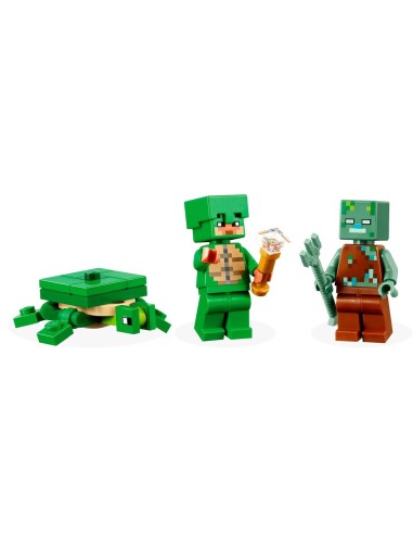 Construction set Lego Minecraft 21254 Turle Beach House 234 Pieces