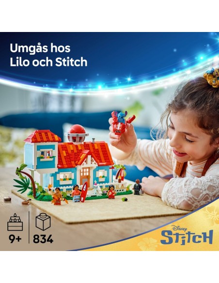 Construction set Lego Disney Lilo & Stitch 43268 834 Pieces
