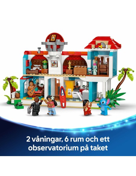 Construction set Lego Disney Lilo & Stitch 43268 834 Pieces