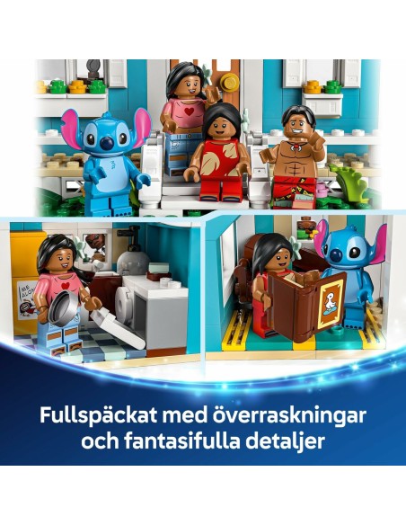 Construction set Lego Disney Lilo & Stitch 43268 834 Pieces