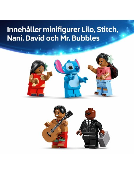Construction set Lego Disney Lilo & Stitch 43268 834 Pieces