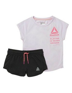 Children's Sports Outfit Reebok G ES SS MONGLW BABY Pink 2