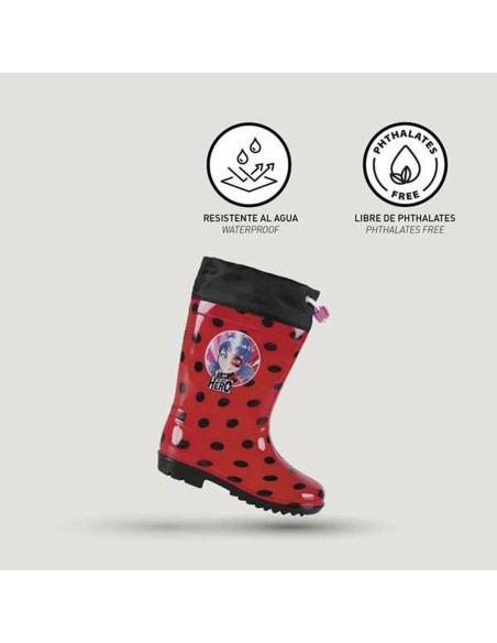 Children's Water Boots Lady Bug 27