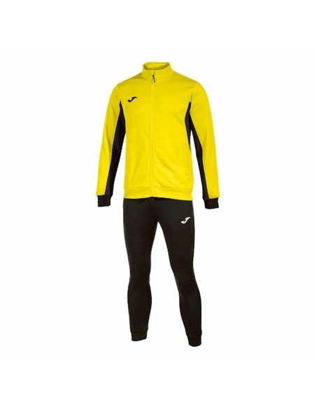 Children’s Tracksuit Joma Sport Derby Yellow Black 2 Pieces