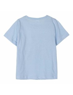 Child's Short Sleeve T-Shirt Stitch Light Blue 5 Years 2