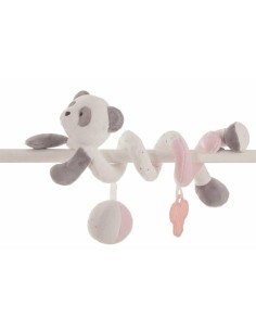 Activity Spiral Panda bear Pink 25 cm 2