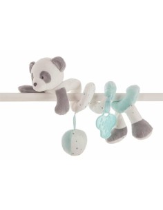 Activity Spiral Panda bear Turquoise 25cm