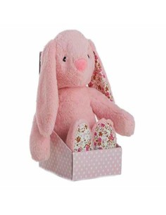 Fluffy toy Flowers Rabbit Pink 40 cm