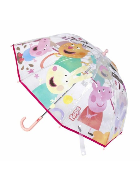 Umbrella Peppa Pig Ø 71 cm Transparent