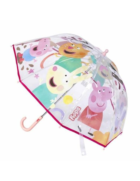 Umbrella Peppa Pig Ø 71 cm Transparent