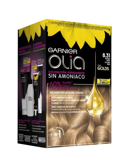 Dye No Ammonia Olia Garnier 3600541235175 Honey Blonde