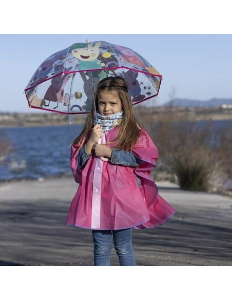 Umbrella Peppa Pig Ø 71 cm Transparent