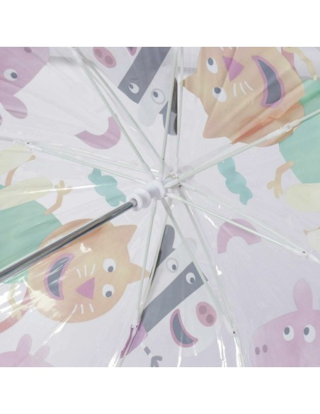 Umbrella Peppa Pig Ø 71 cm Transparent