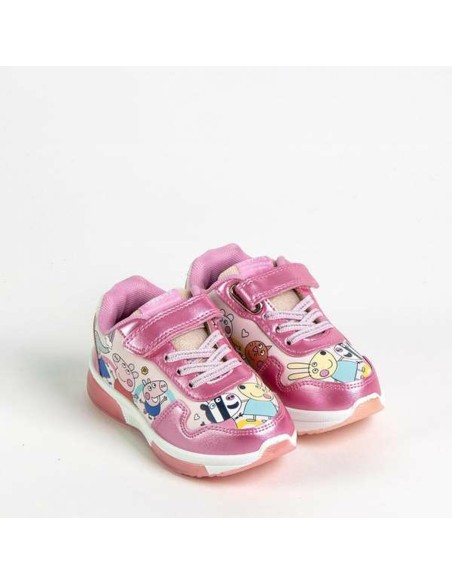 Casual Shoes with LEDs Peppa Pig Pink 30