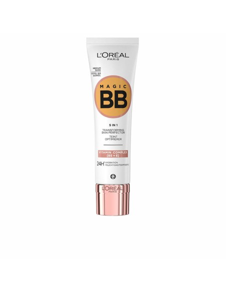 Crème Make-up Base L'Oreal Make Up Magic Bb Medium Dark Spf 10 30 ml