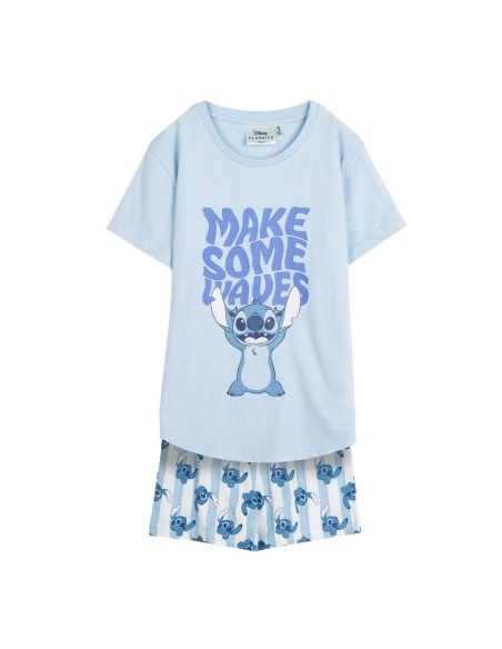 Summer Pyjama Stitch Blue