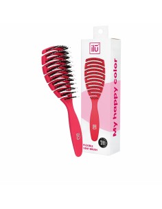 Detangling Hairbrush Ilū Flexible Vent Pink Rose