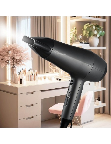 Hairdryer Feel Maestro MR-217 Black Graphite 2200 W